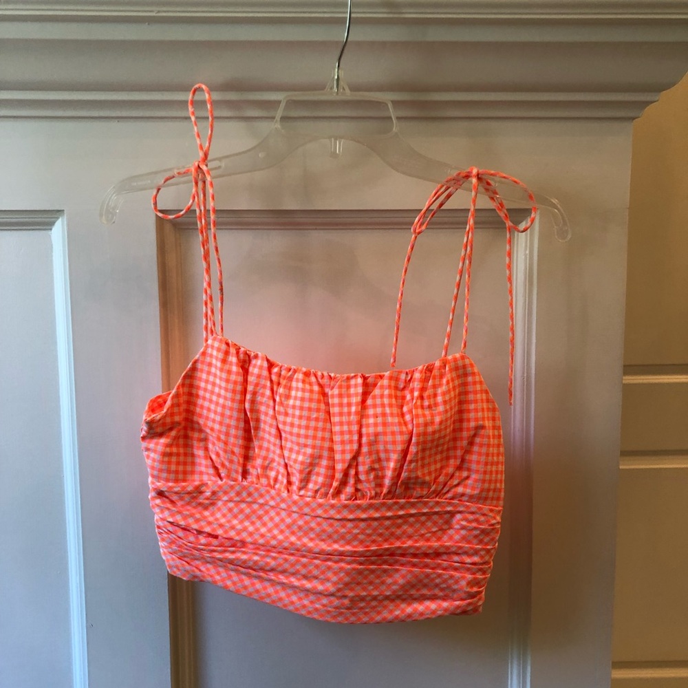 Zara neon top